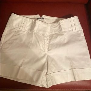 Express White Shorts